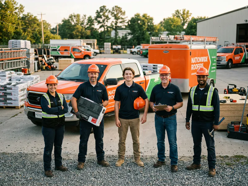 Natiowide Roofers - roof installation in Tullahoma near me